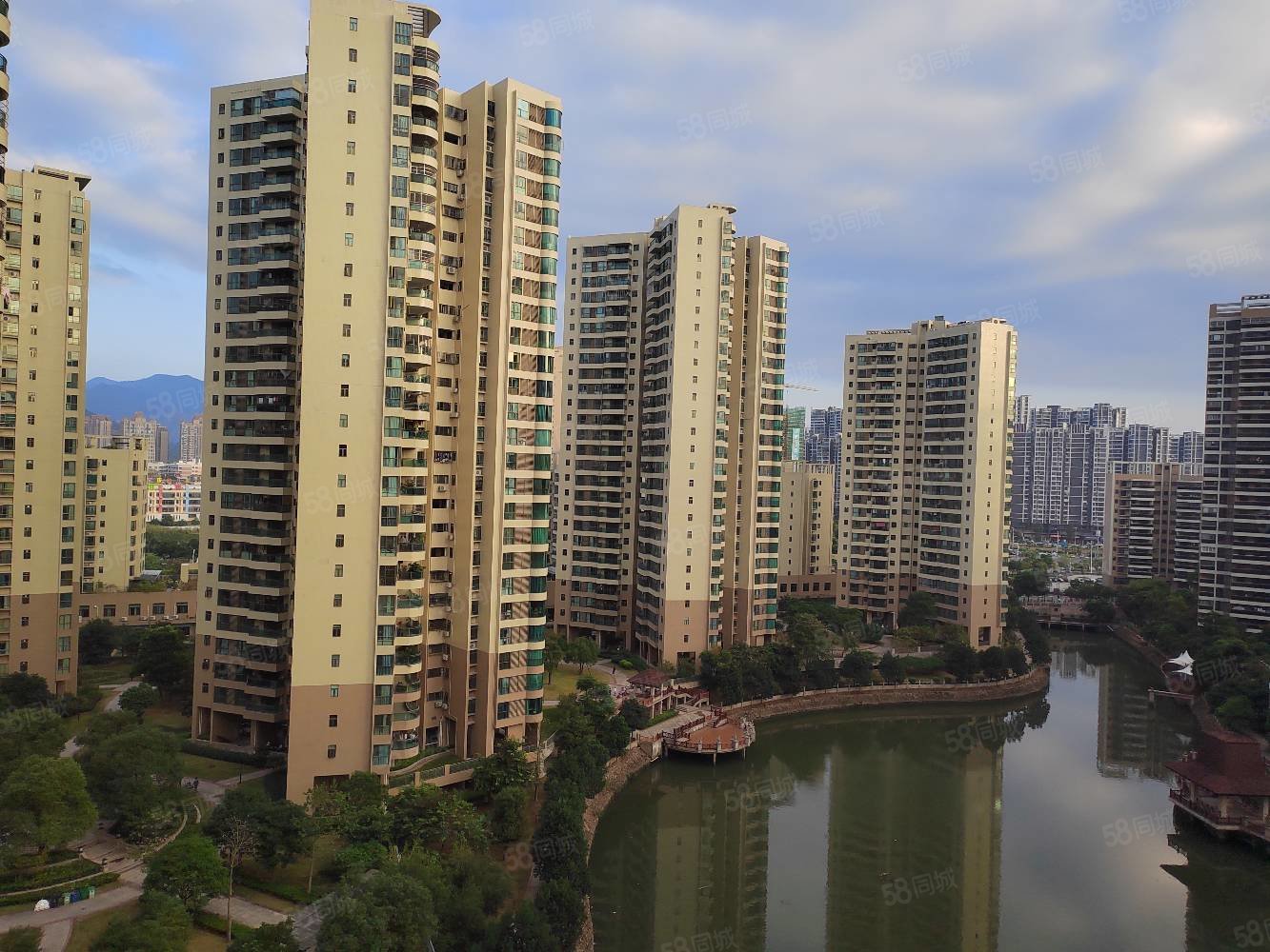 【10图】毛坯 大三房 南北对流 看湖景 低价急售,泰湖新城-肇庆58同城