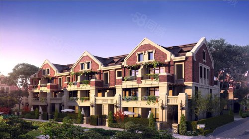 南北通透 130平 满二 住房 4室3,上坤旭辉墅(别墅)-上海58同城