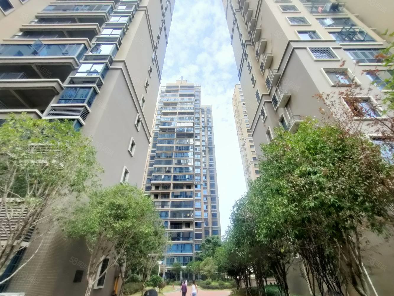 全新纯板房毛坯 电梯 三房 客厅餐厅带阳台,长湖峰境-衡阳58同城