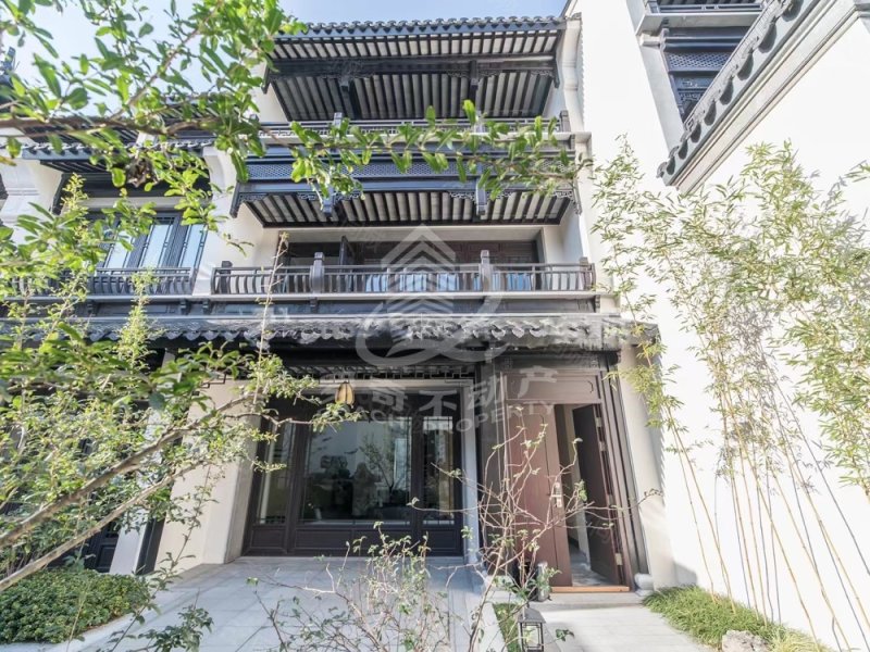 地上三层 百平花园 满二1600万,绿城义乌桃花源(别墅逸林)-义乌58同城