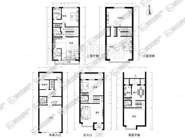 紫玉山庄4室2厅6卫313㎡南北3500万