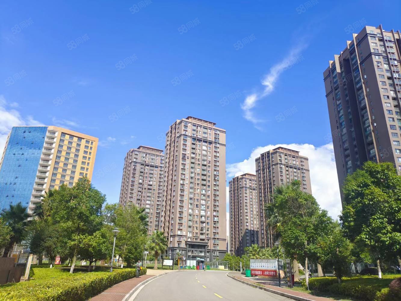 【10图】惠景园呈贡一小,一中,视野开阔无遮挡,300里滇池尽收眼底!