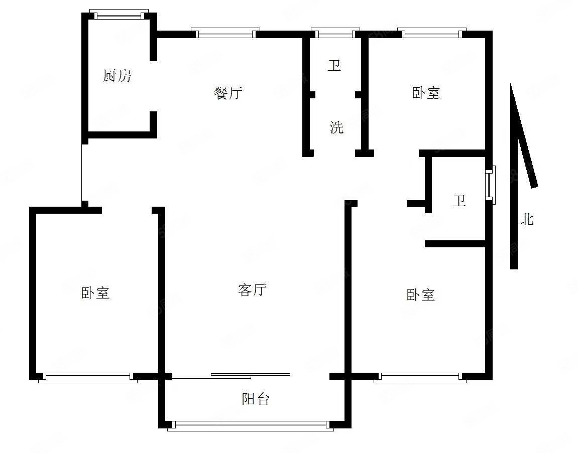 【10图】急售 精装三室两室朝阳户型 送车位储藏室 新三中,荣盛锦绣观