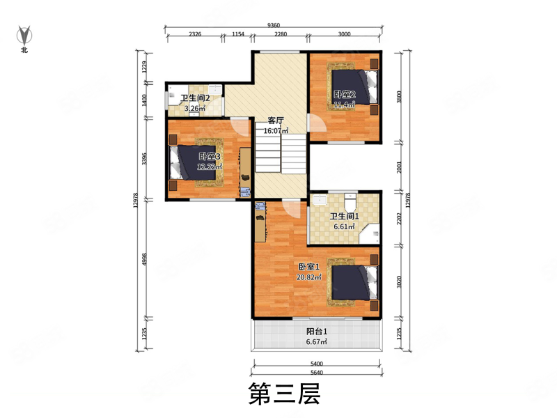 阳光半岛(别墅)5室2厅3卫270㎡南北305万