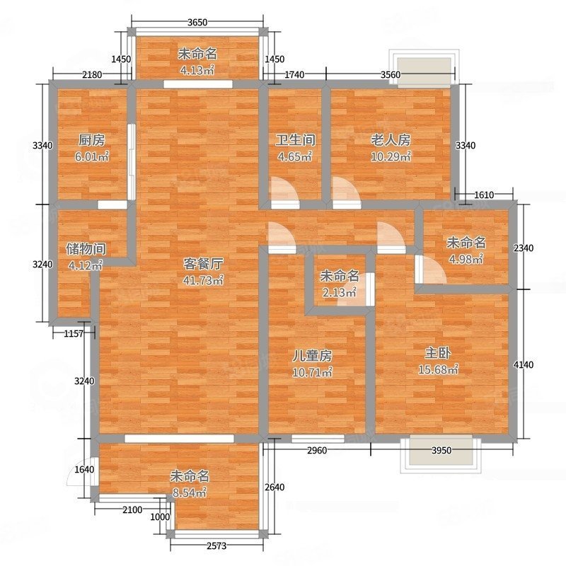 瑞丰苑5室2厅4卫271㎡南北268万