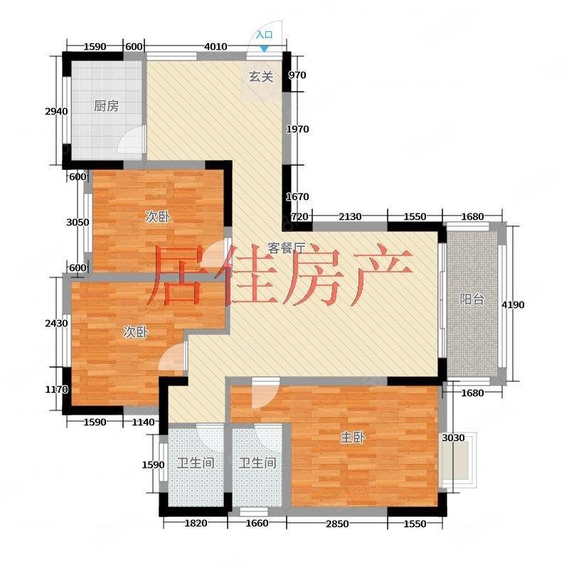 人行宿舍楼3室2厅1卫60㎡南北59.8万