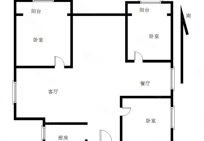 象形湾小区4室3厅2卫720㎡南北148万