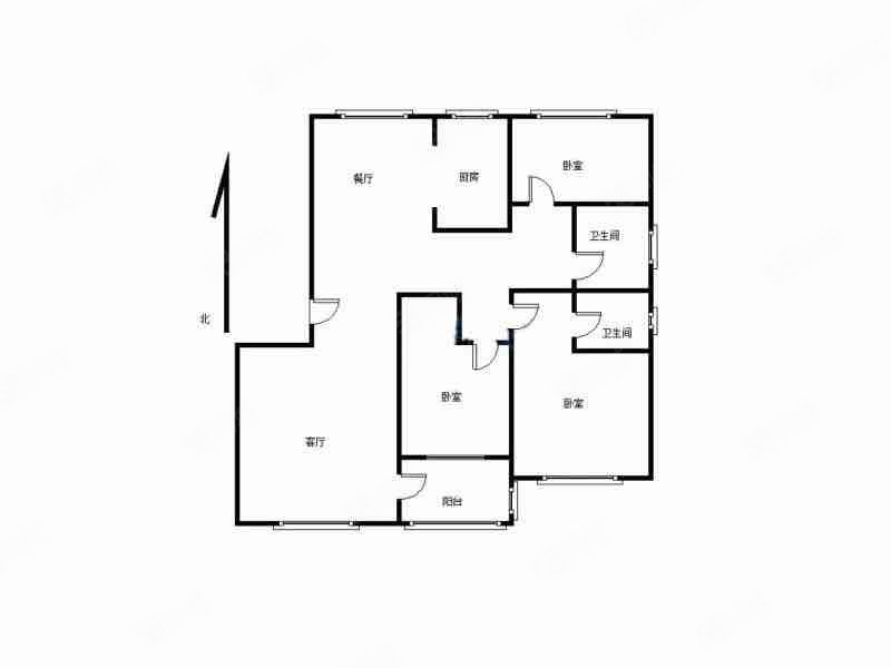 【10图】单价2700的高端小区三室两厅两卫可按揭 140平,瑞园小区-周口