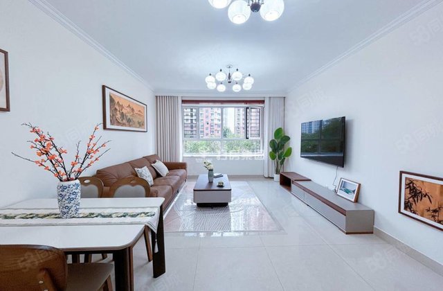 二中旁！好楼层 书香东郡精装修 三室免大税 随时看房 急售