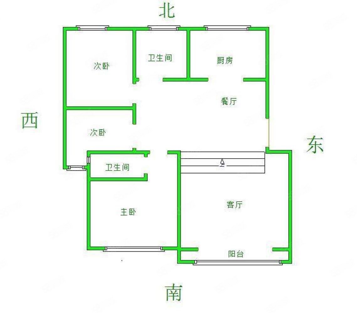 多层带电梯,南北通透,全明户型,连城别苑散花坊-邯郸58同城