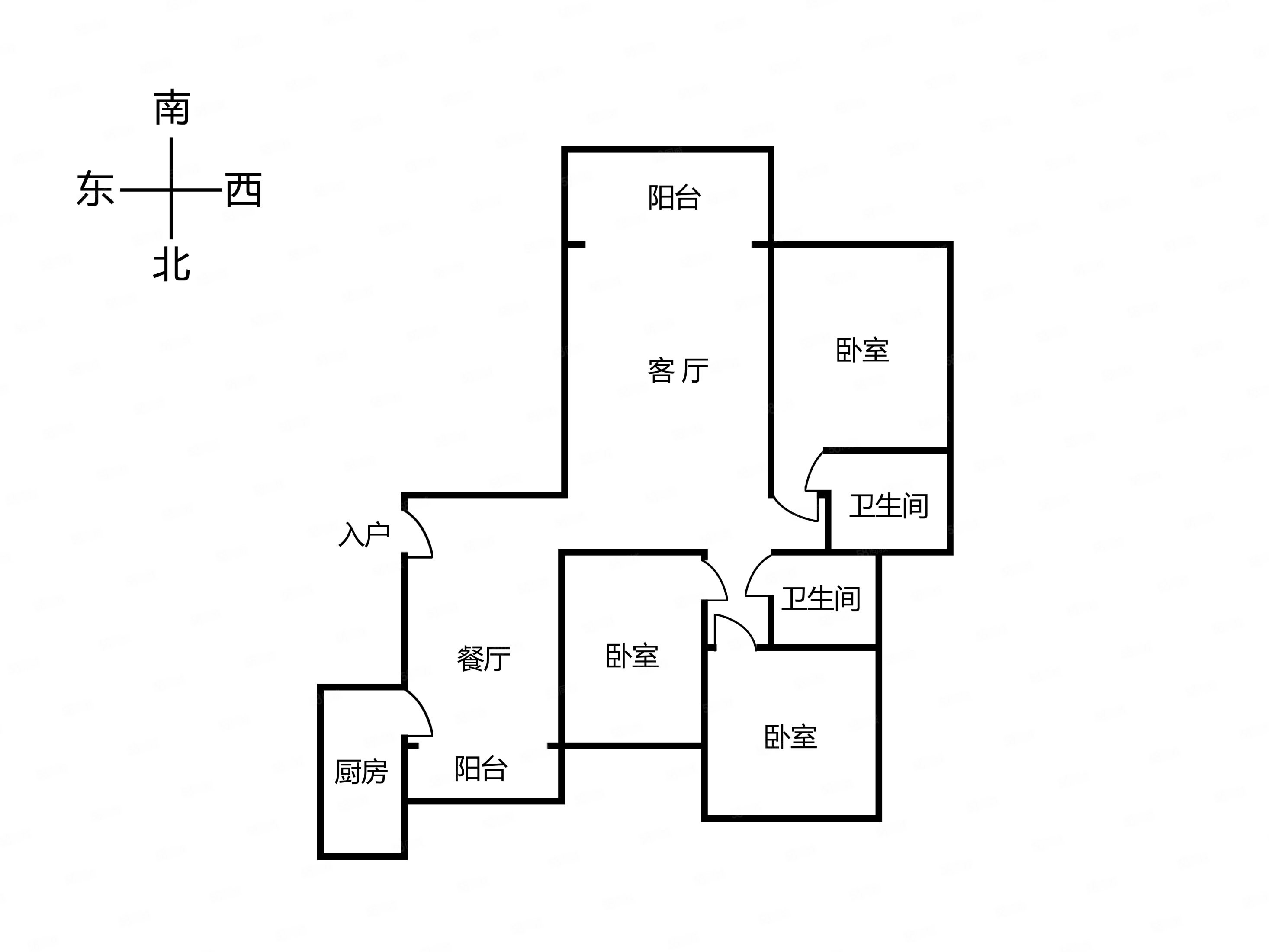 包头恒大名都户型图图片