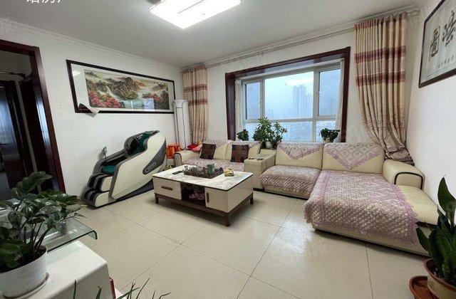 东昌中学 中华御苑 带两个车位 三室两厅边户 精装修 免大税