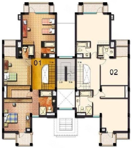 丽高王府3室2厅3卫272㎡南北1120万