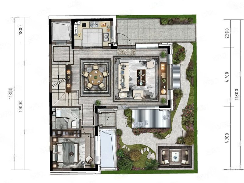 关系户预留下叠位置好不临街超大花园低首付海晏春秋