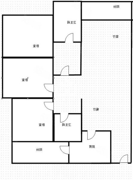 骋望珺玺3室2厅2卫107.83㎡南北105万