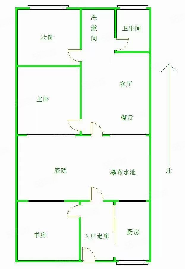 金苑小区(金沙路)3室2厅1卫106㎡南北86万