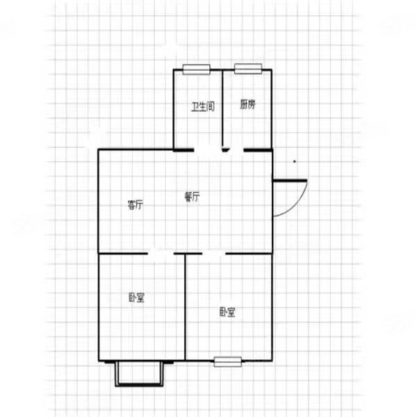 鸷山花园3室2厅2卫124㎡南北69.8万