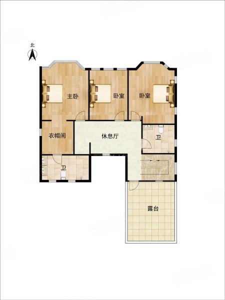 香江花园(别墅)6室2厅3卫266㎡东3050万