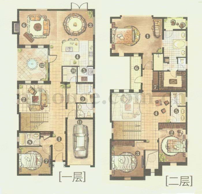 世纪天城4室2厅3卫205㎡南北408万