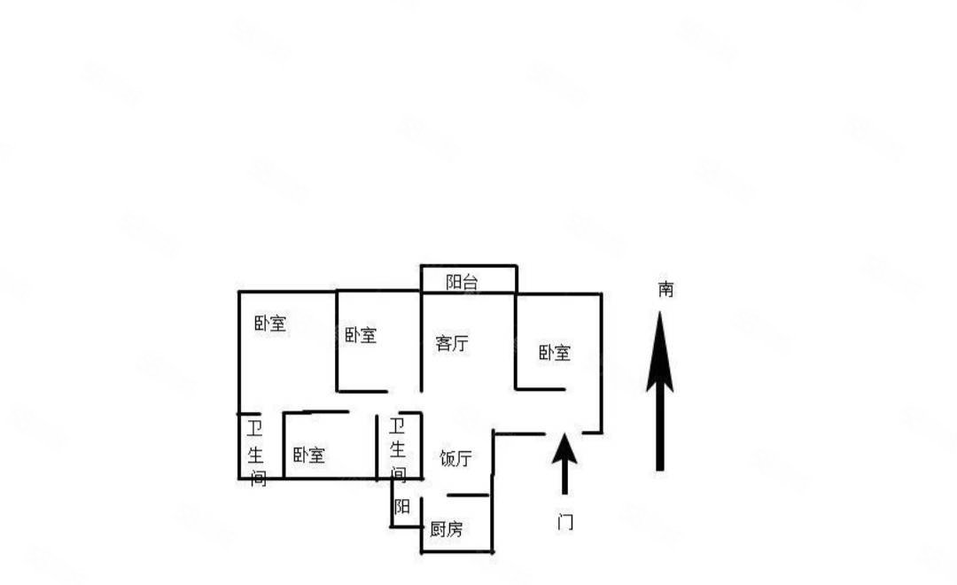 楚雄碧桂园公寓4室2厅2卫141㎡南北67万