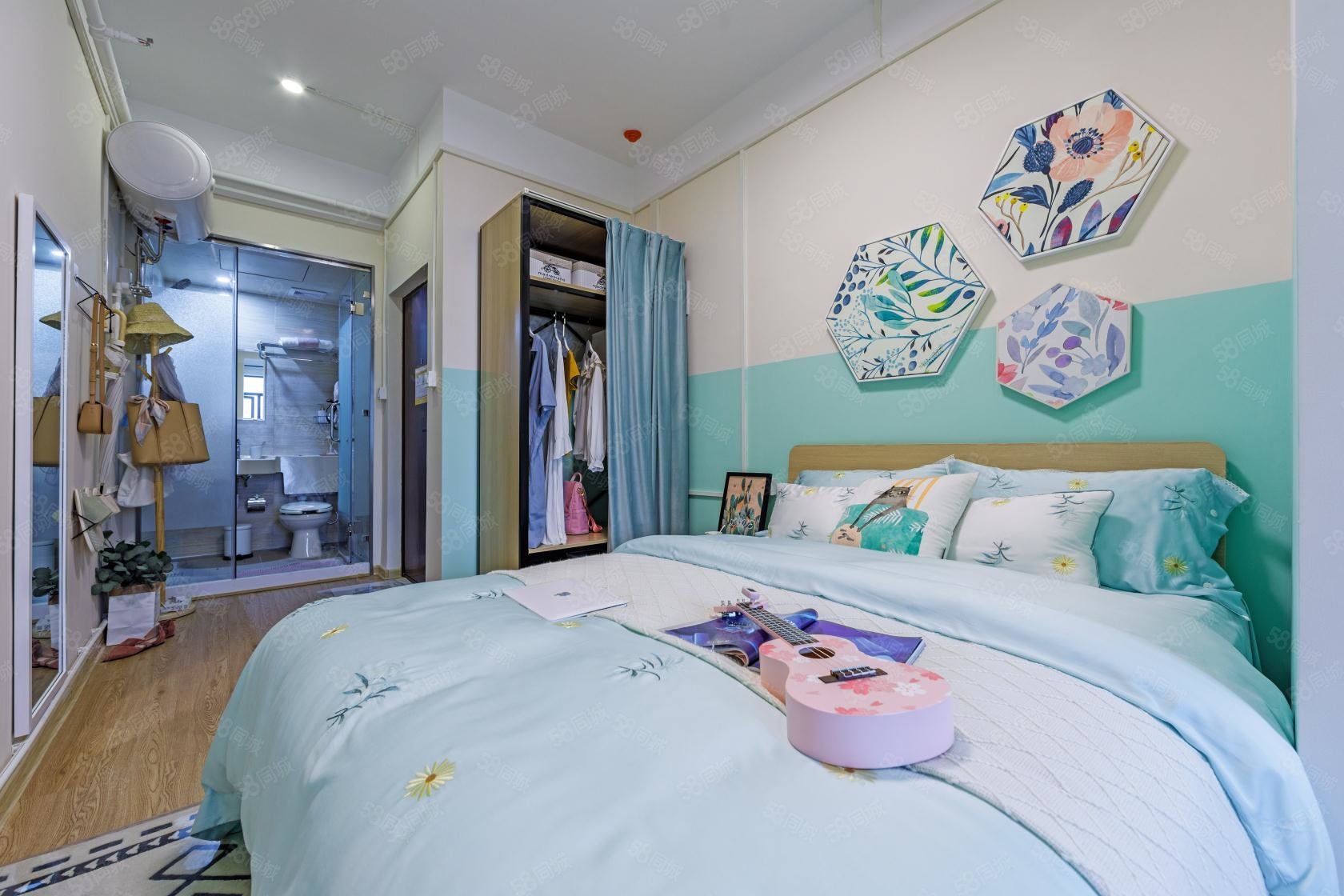 整租｜刷到就是老天爷喂饭！万家丽树木岭商圈 免费健身房 民水民电