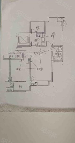 同和嘉苑2室2厅1卫97㎡南112万