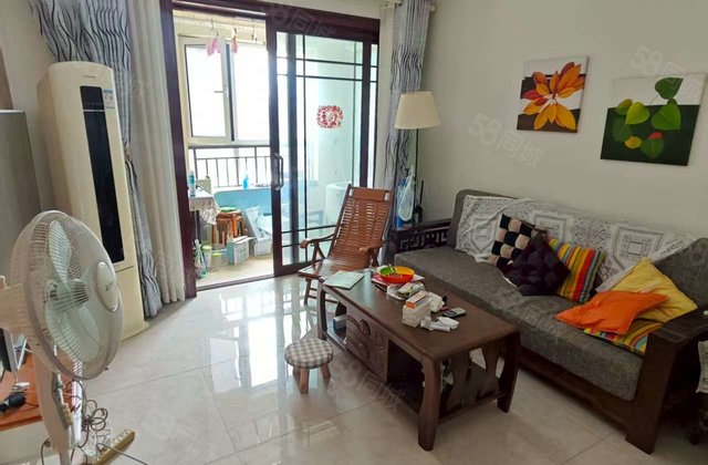 6万安家 水岸花语温馨两室，客厅朝阳全明户型，免大税莲湖新城