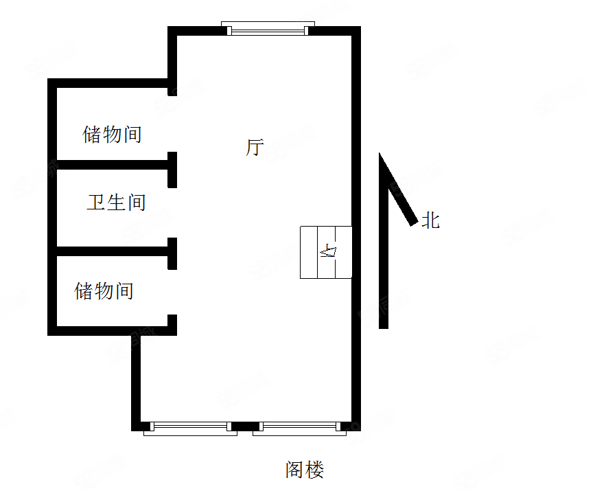 鸿泰雅园2室3厅2卫90.36㎡南456万