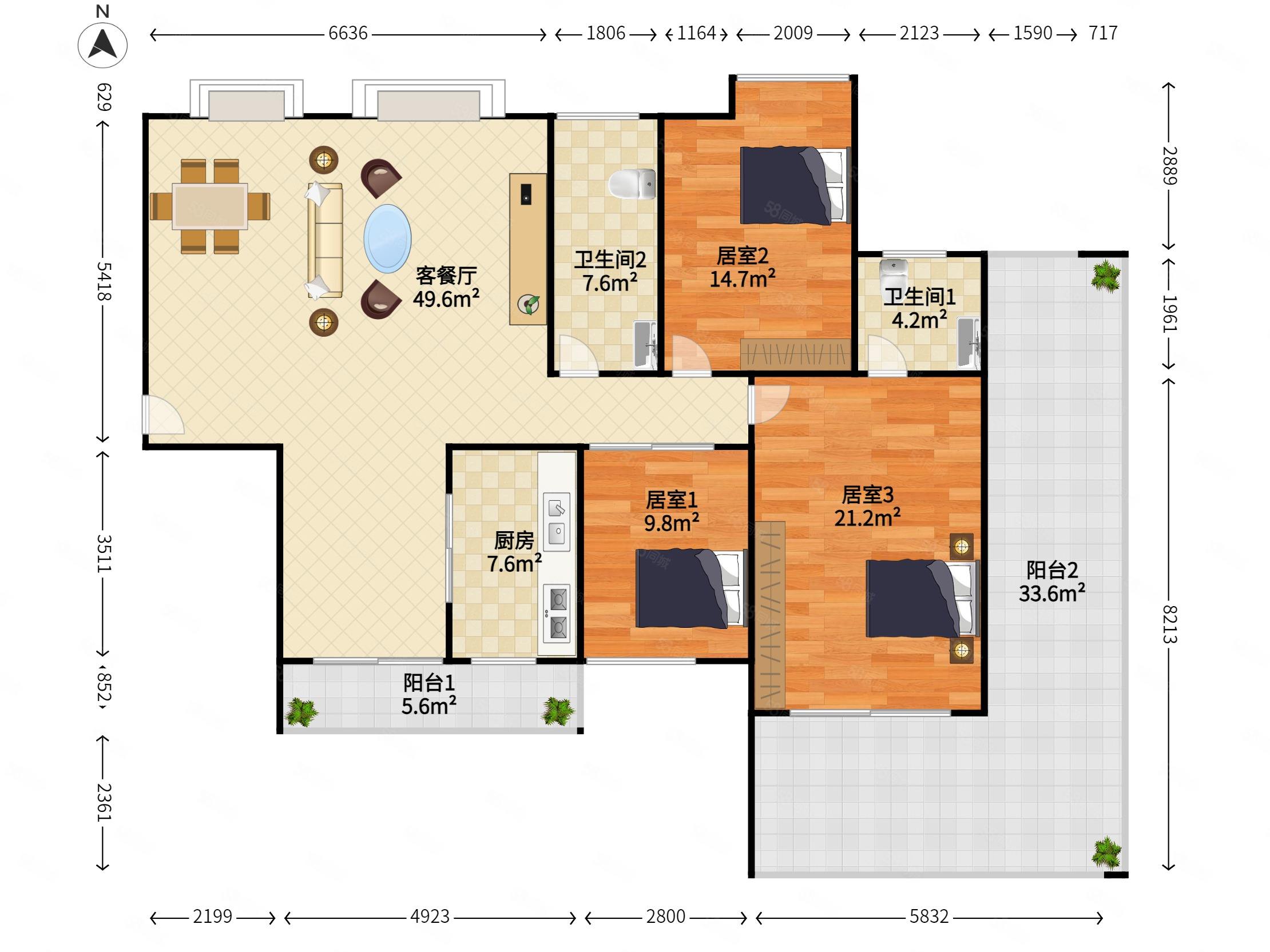奥林华府近医院双卫有电梯商业配套成熟板楼