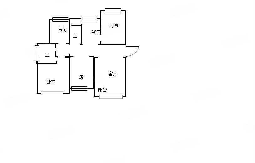 中海雍城世家(二期)3室2厅2卫137㎡南368万