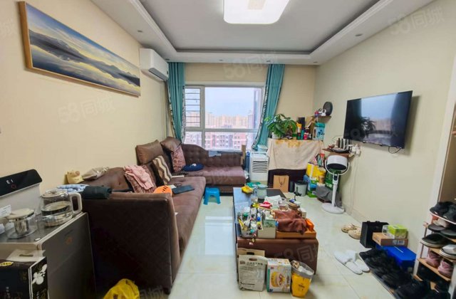 6万安家 精装大两居，南北通透全明户型，水岸花语 免大税