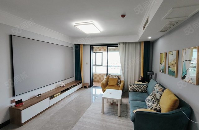 前排双阳台东边户！阿尔卡迪亚精装三室带车位！免大税！电大五中