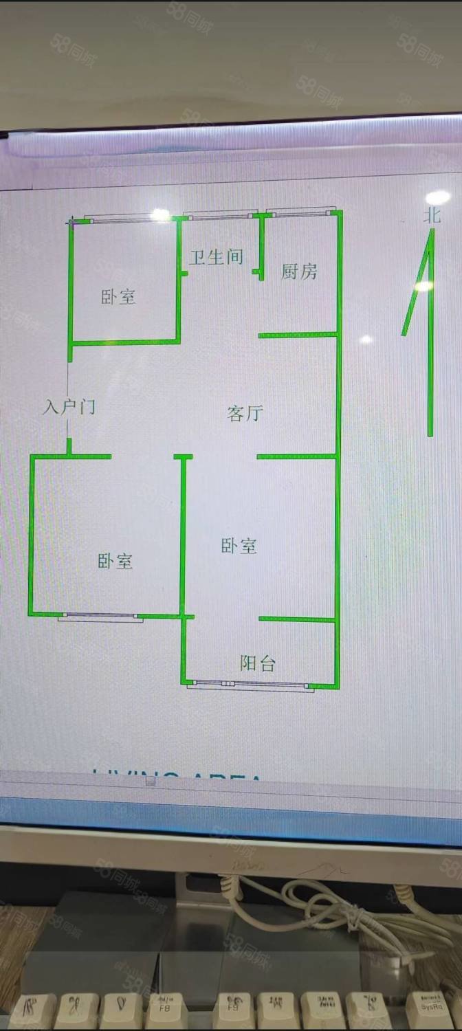 公安局家属院(柳园路)3室2厅1卫74㎡南北72万