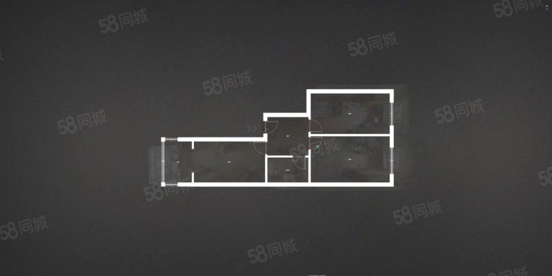 新七政小区2室1厅1卫68.51㎡南北34万