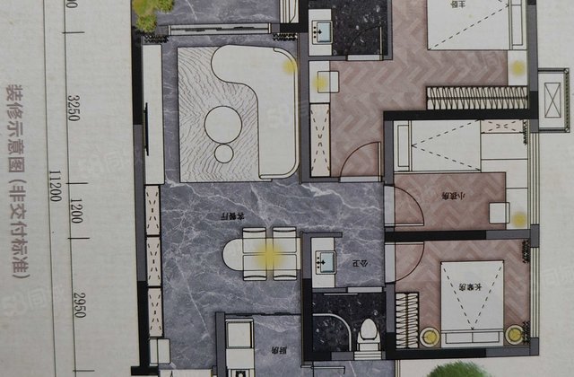 源泉凤凰城3室2厅92.77㎡53万二手房图片