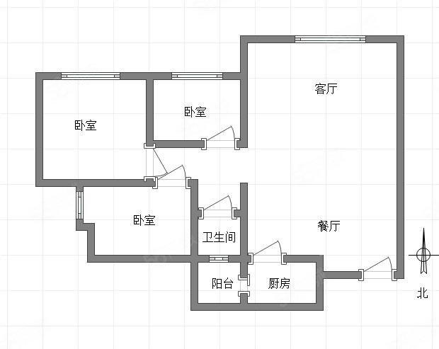 欣和佳苑3室2厅1卫98㎡西90万