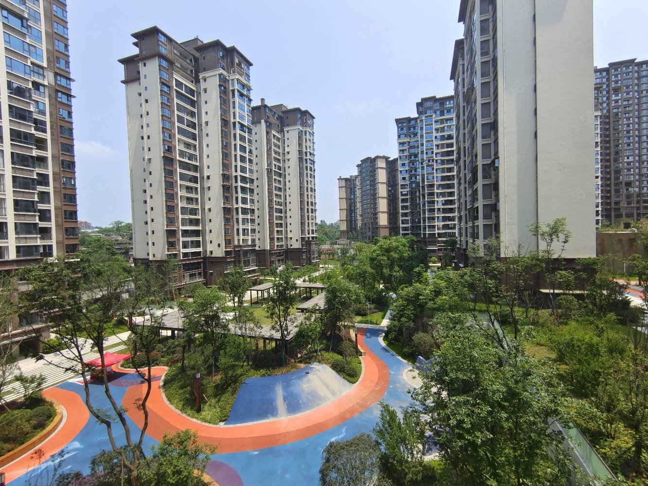 环海云景两梯两户板式洋房六米通阳台送衣帽间看中庭西城壹号