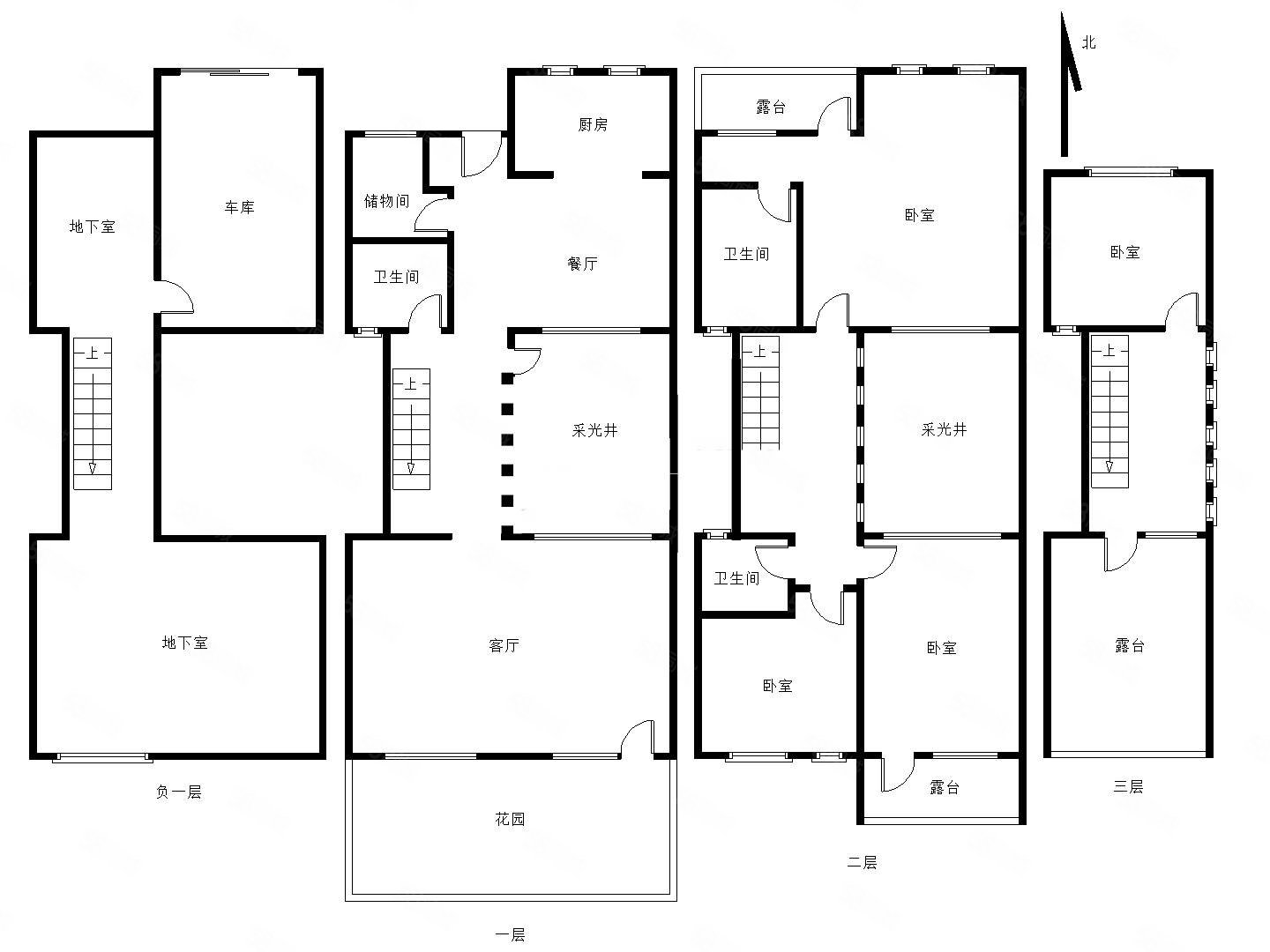 皇山别墅4室2厅2卫336㎡南北398万