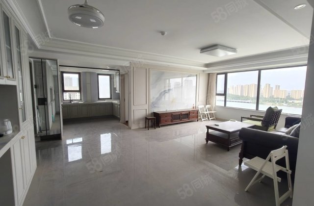 一线河景房 莲湖湾 昌润莲城东边三面观景带车位