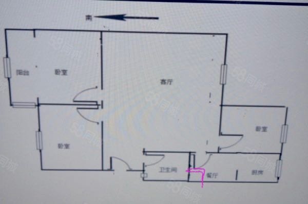 林海花园一期(华龙区)3室1厅89.7㎡27万二手房图片