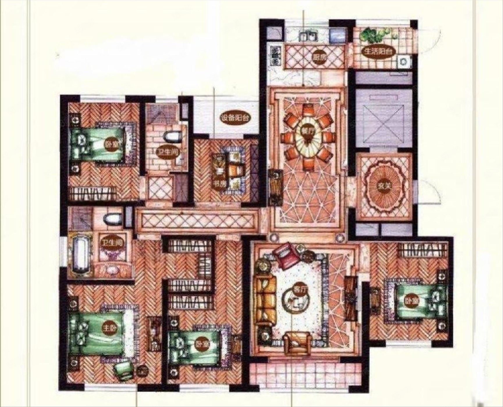 银泰城泰悦府电梯房3室2厅104平看房方便有钥匙