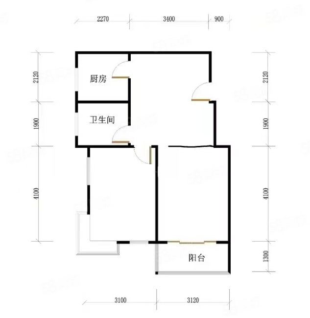 宏泰凤凰城3室2厅2卫143㎡南北159万