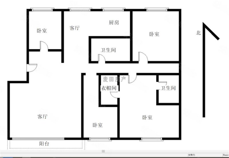 亲水湾4室2厅2卫177.23㎡南北151万