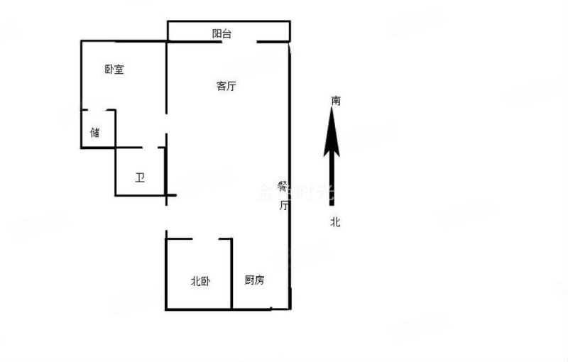 万科弗农小镇2室1厅1卫74.08㎡南北139万