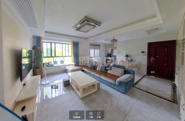 海翼左岸名都3室2厅115.36㎡105万二手房图片