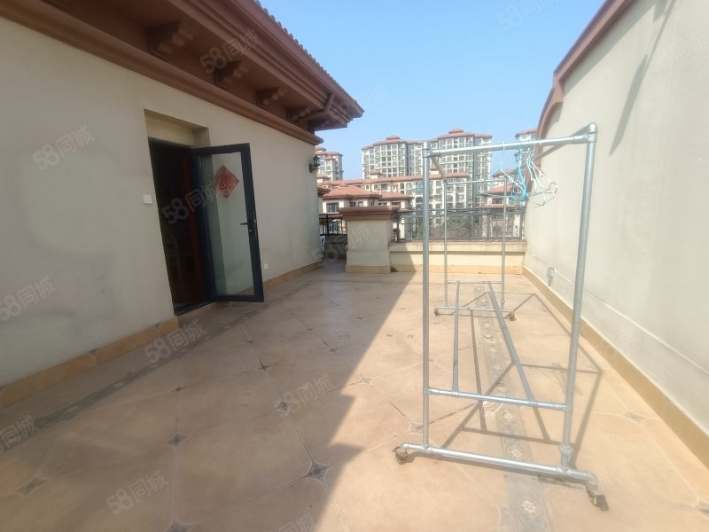 别墅美盛白河湾电梯五层前后院子带两个车位楼顶平台豪装