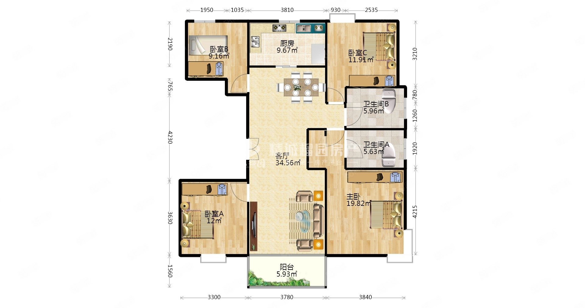 一克拉 品质 机会只有一次 滁州市政府 珑玺台