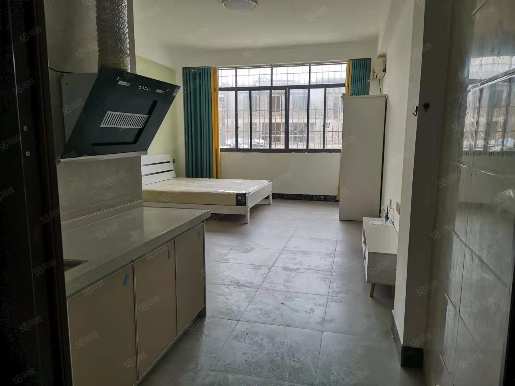 西津地铁口 安吉客运站附近 电梯公寓民水电 押一付一