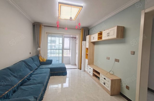 婚房，九州国际，华建壹街区，精装大两室，南北通透，前无遮挡，