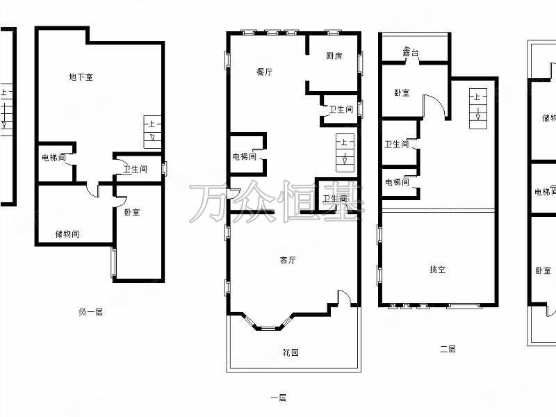 京基鹭府5室3厅3卫521.06㎡南北2228万